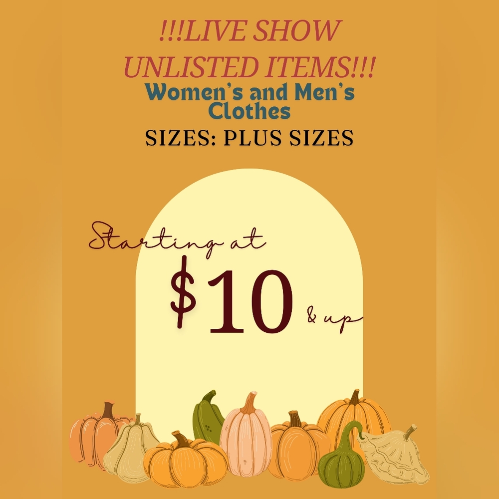 Unlisted Items Live Show!